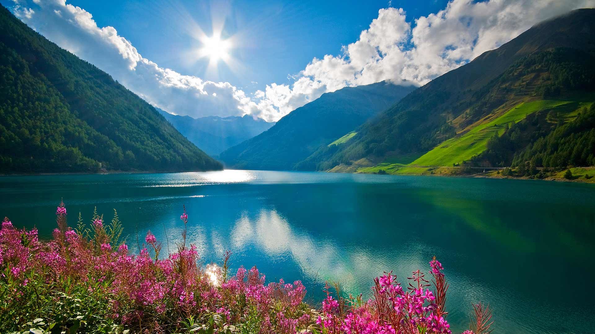 Vernagter Stausee in Südtirol