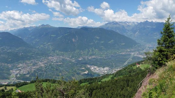 Blick auf Vöran
