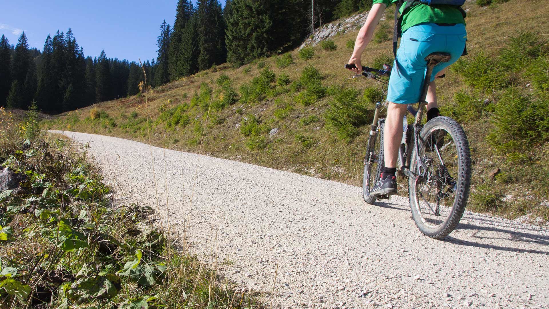 Radtour zur Gampen Alm