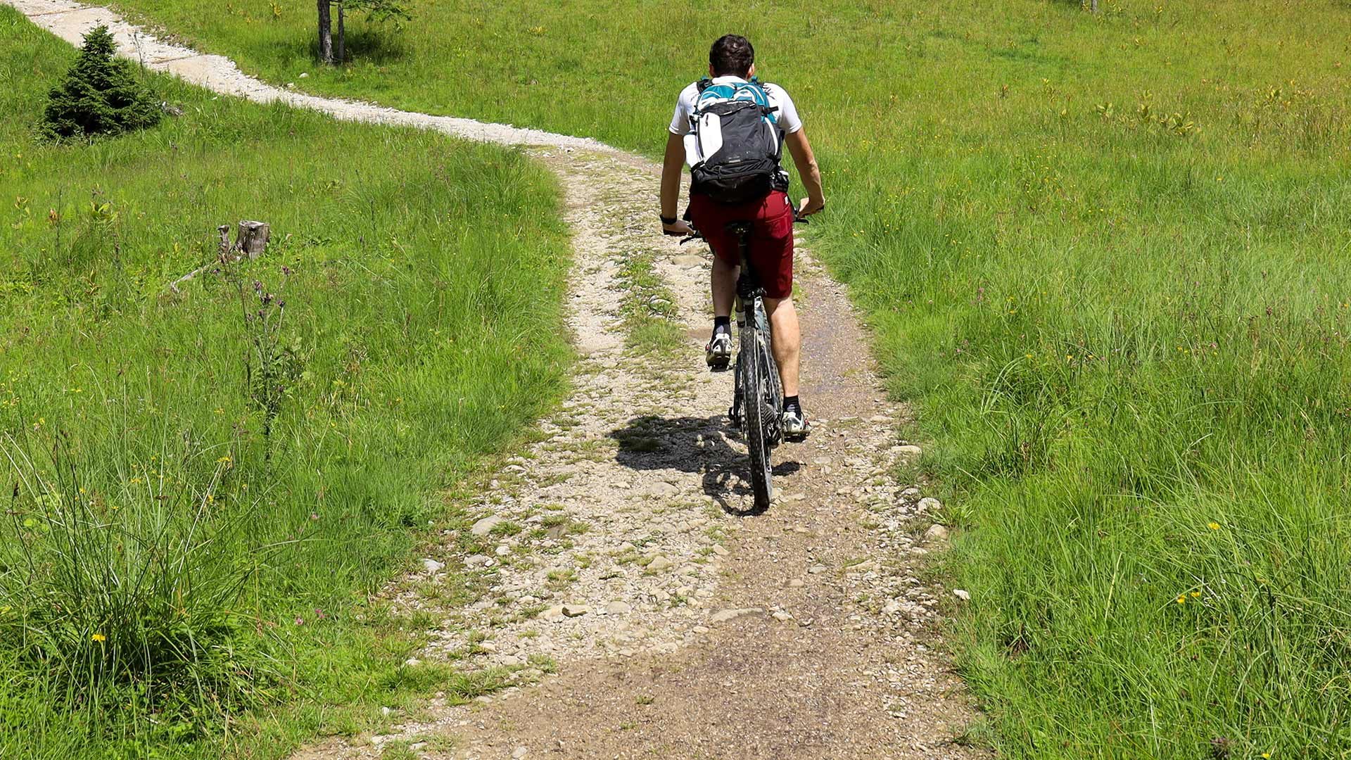 Radtour zur Klosteralm
