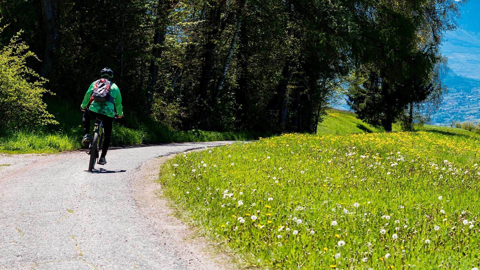 Radroute Kuens - Meran - Dorf Tirol - Kuens