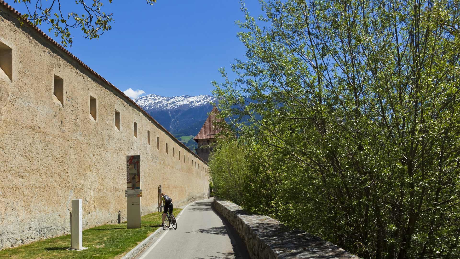 Radtour von Plaus nach Glurns