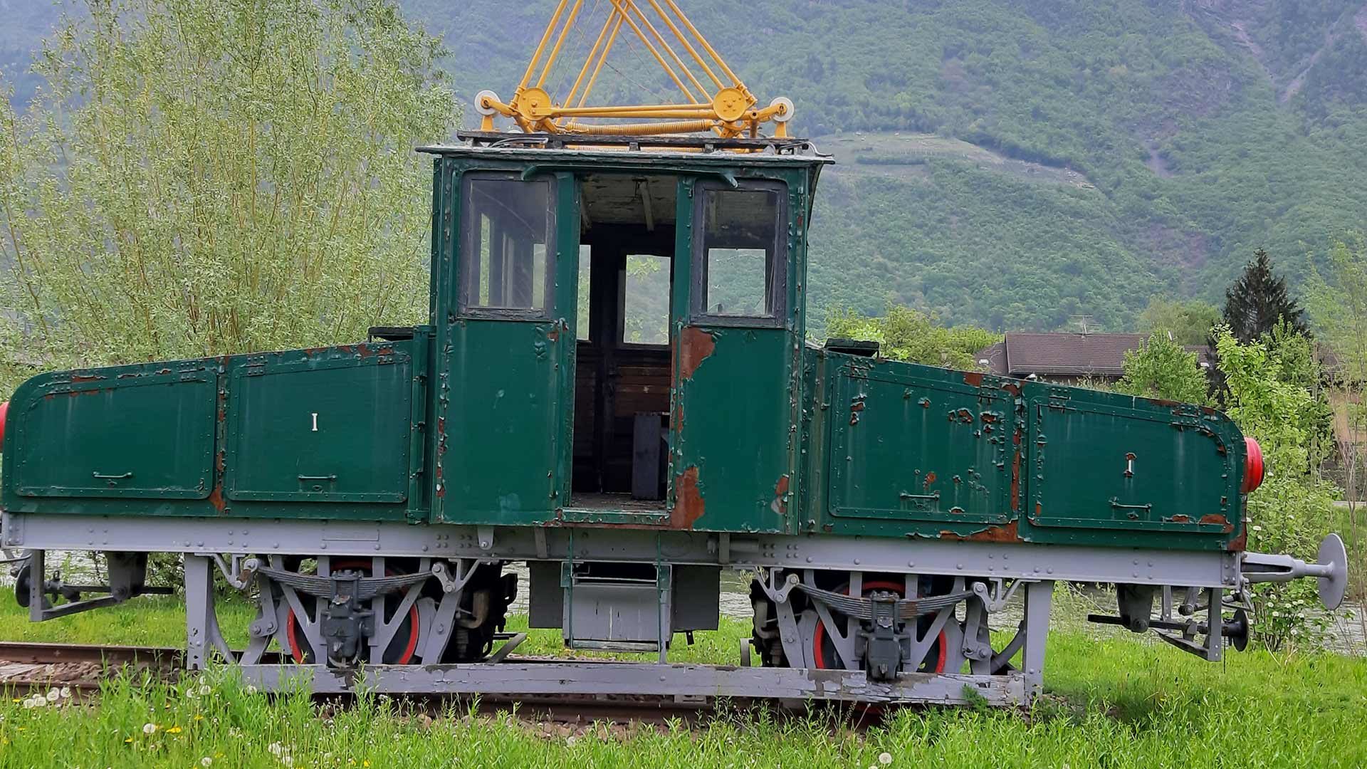 Die historische E-Lok - Burgstall