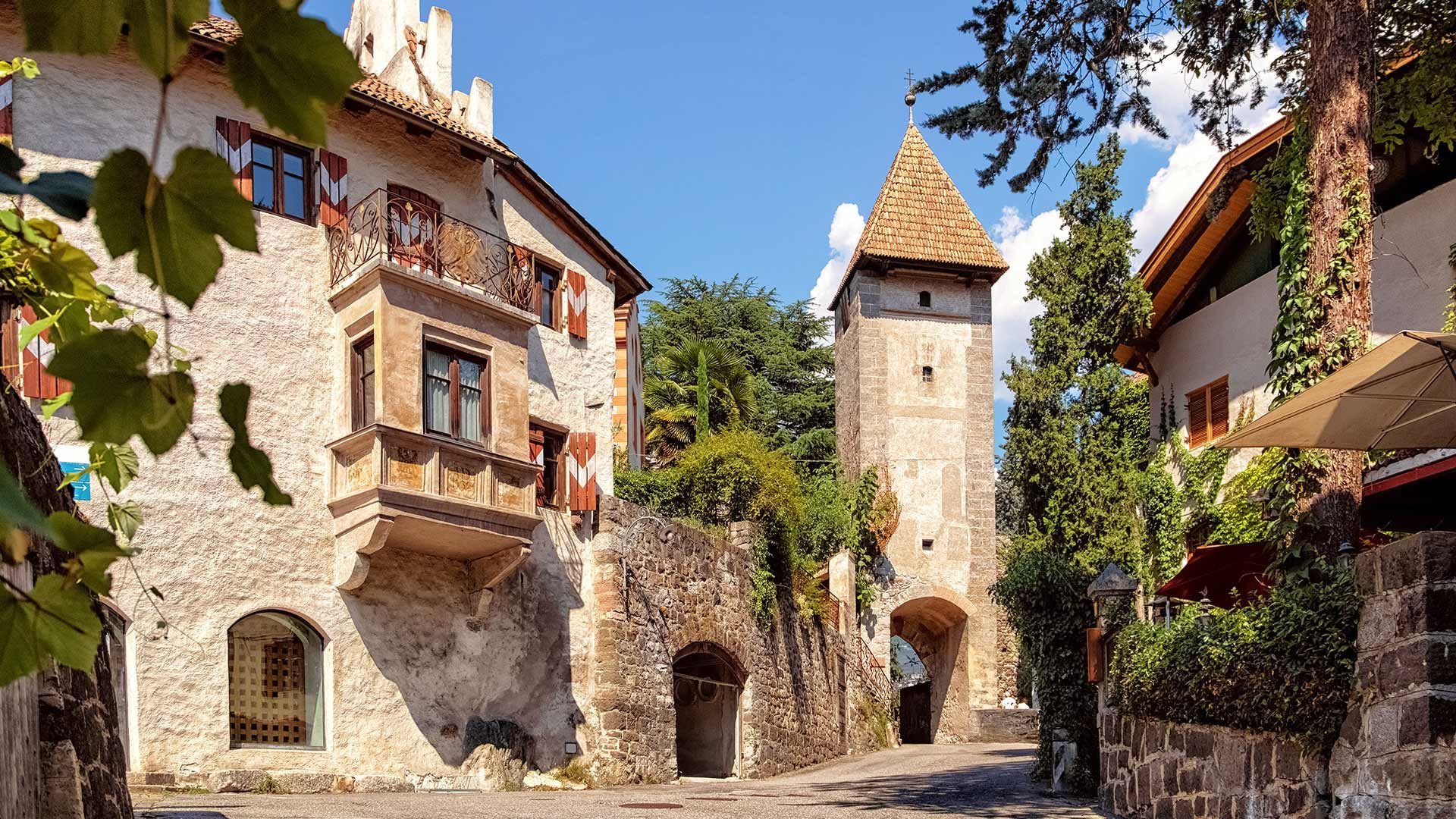Die Altstadt von Meran