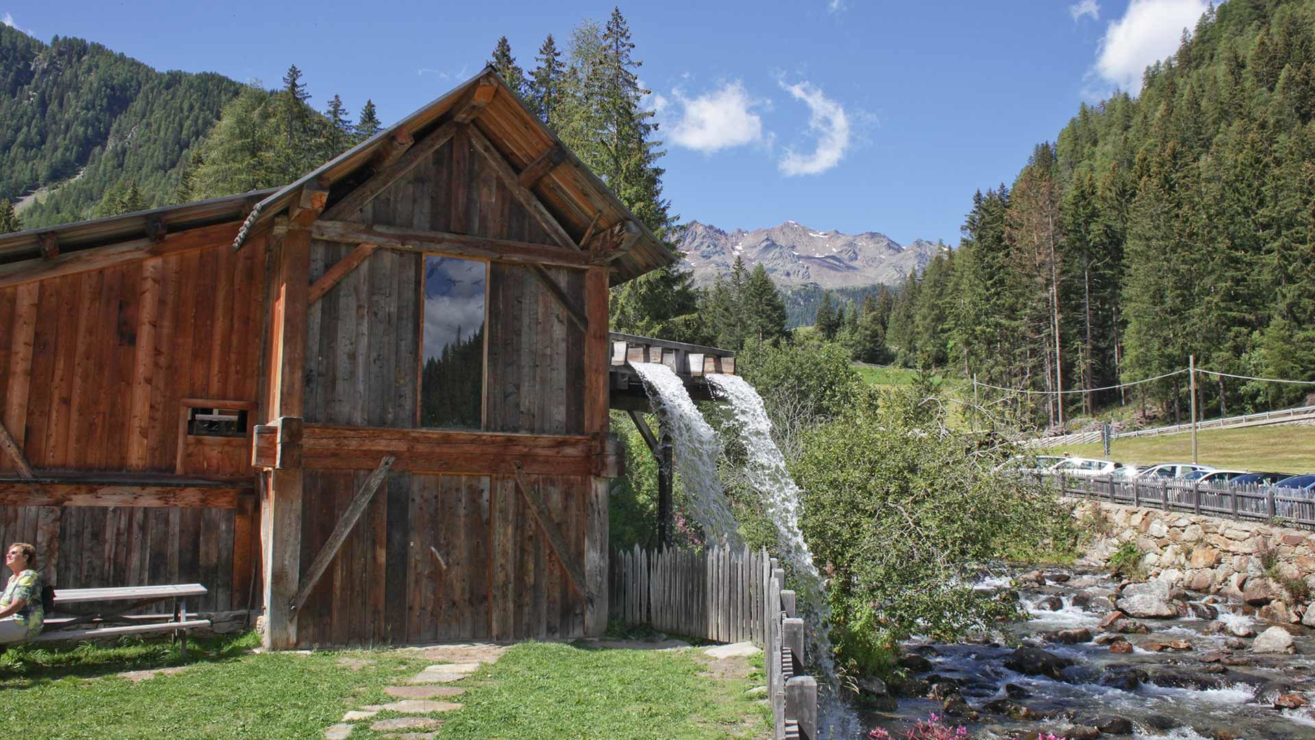 Nationalparkhaus Lahnersäge in Südtirol