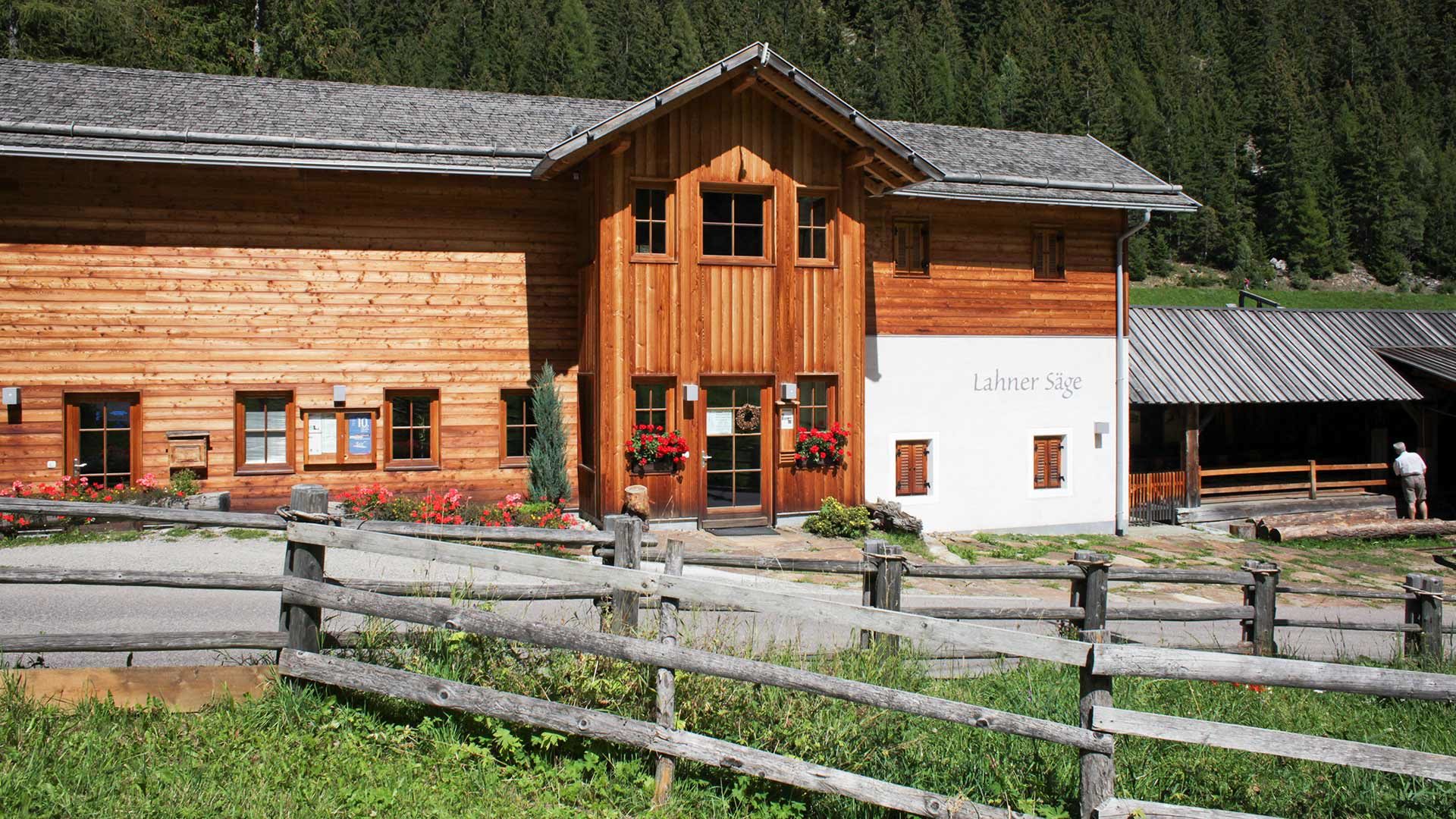Nationalparkhaus Lahnersäge im Ultental