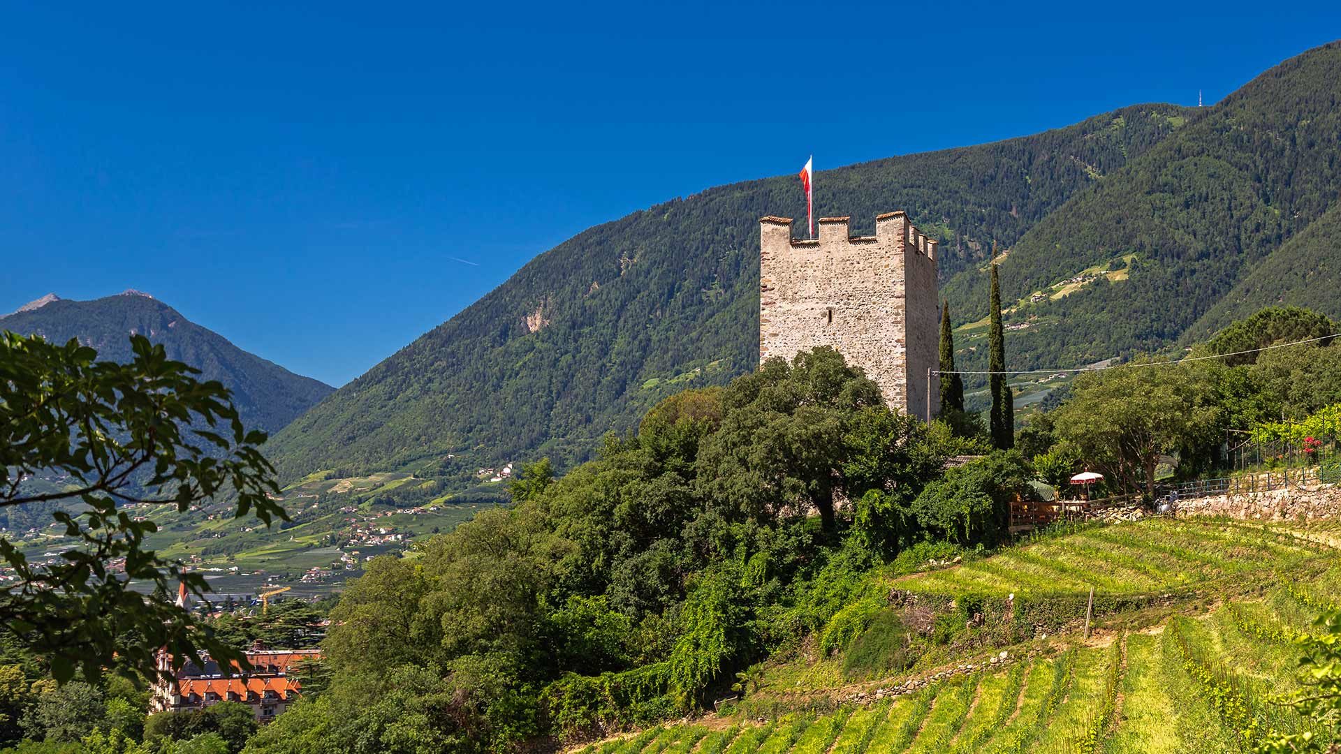 Pulverturm - beste Aussicht auf Meran
