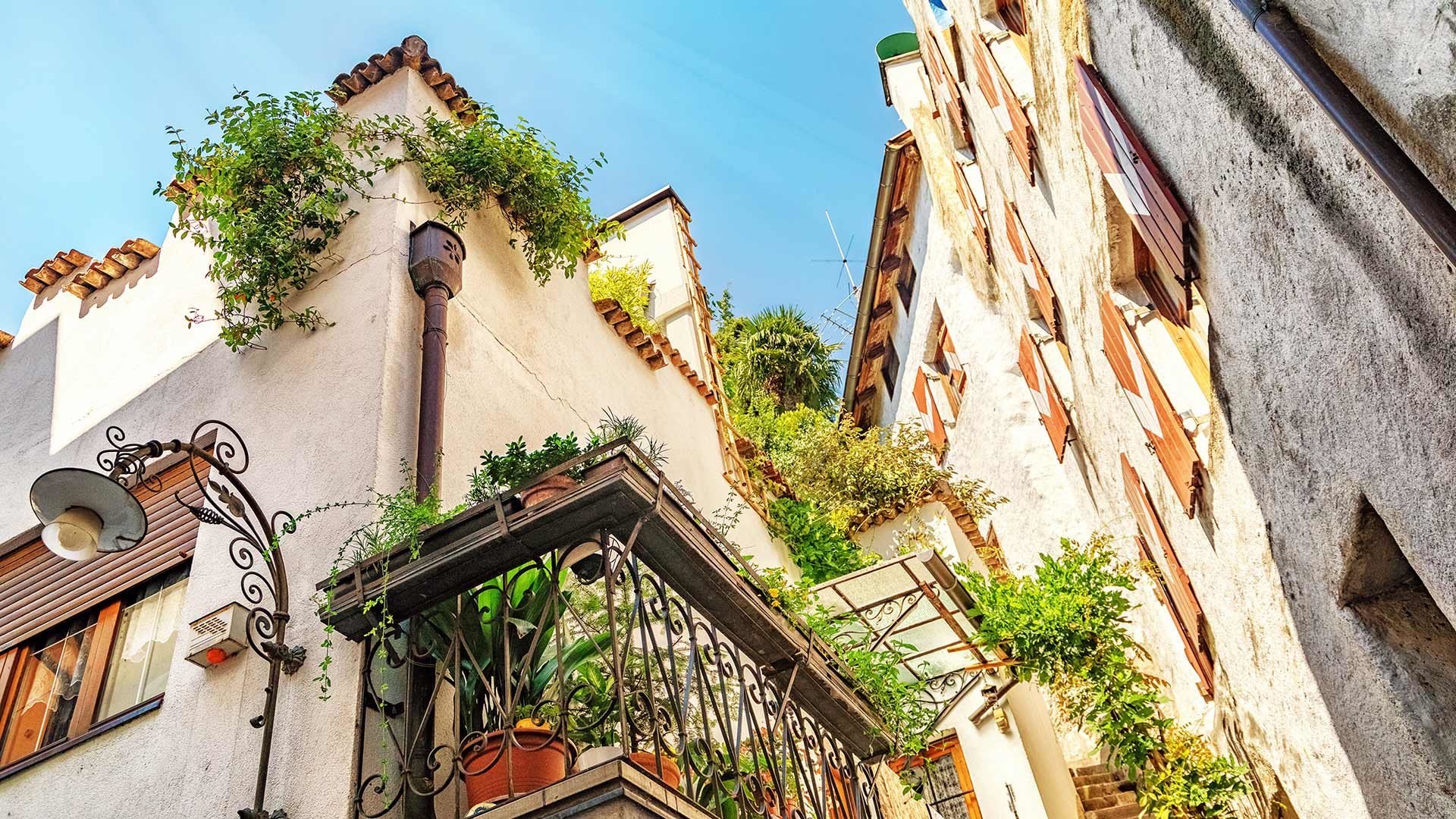 Steinach Viertel in Meran