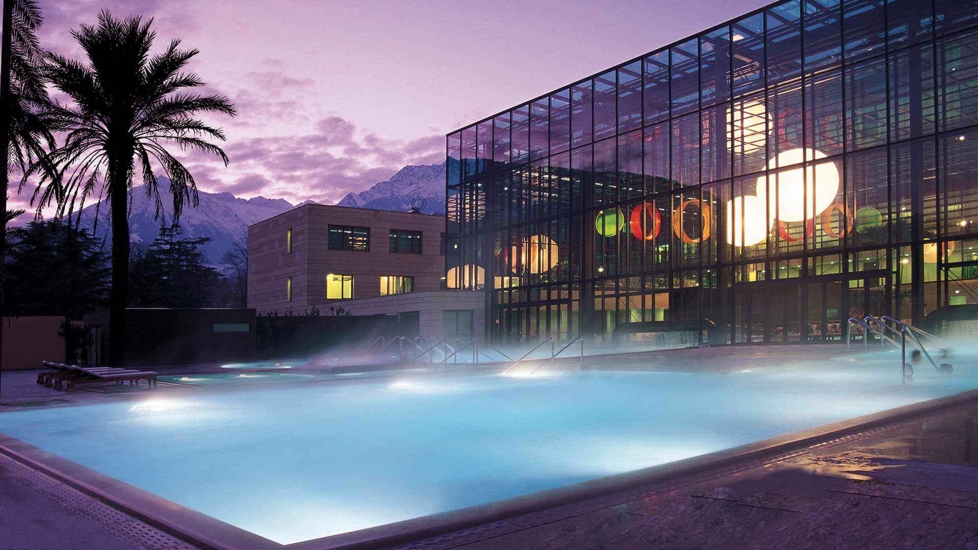 Therme Meran - Außenpool