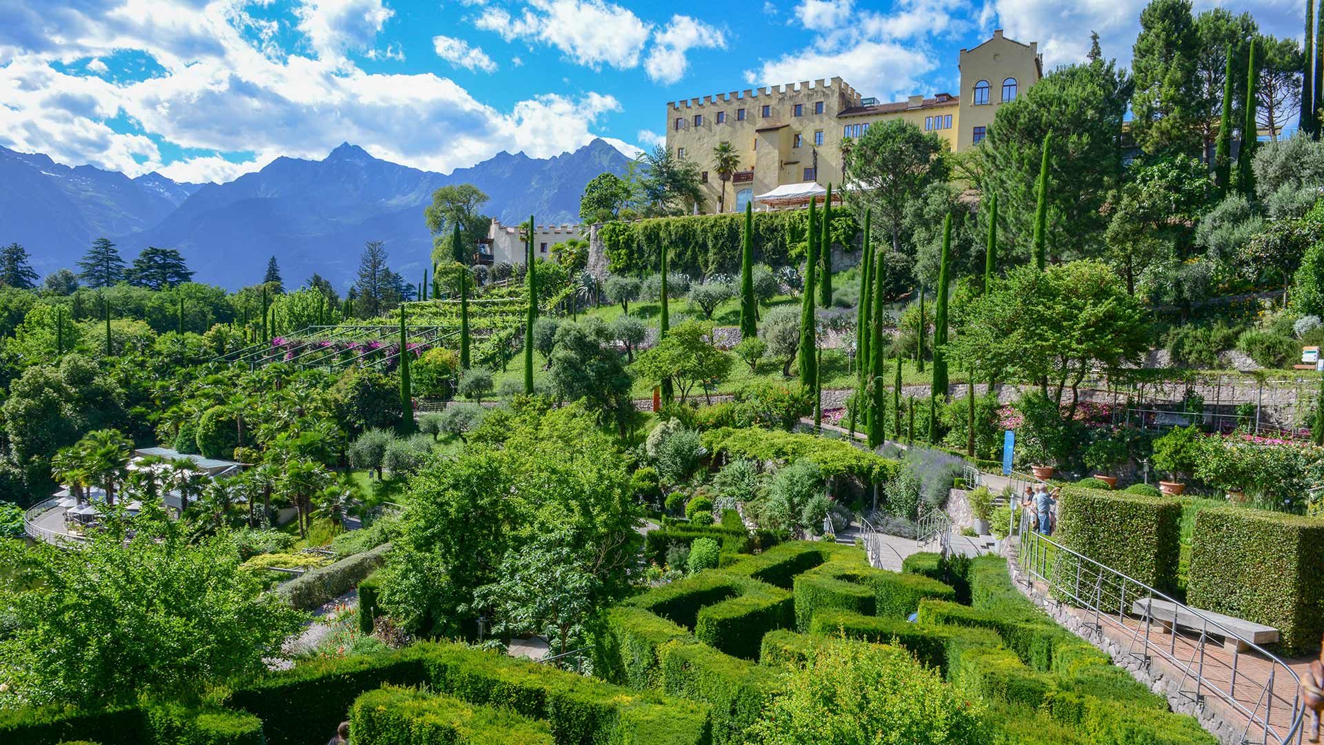 Schloss Trauttmansdorff bei Meran