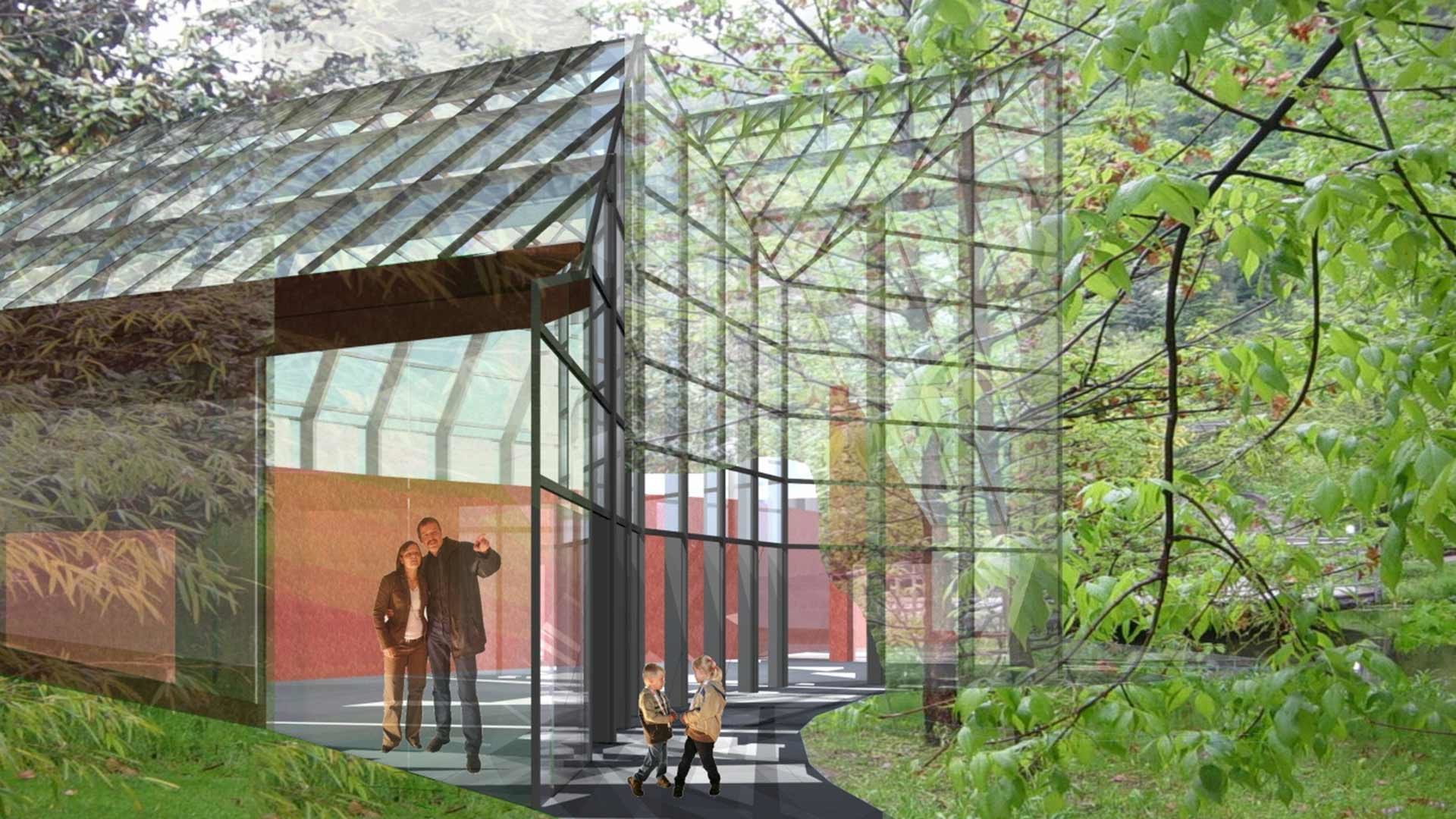 Gärten von Schloss Trauttmansdorff - Das Glashaus