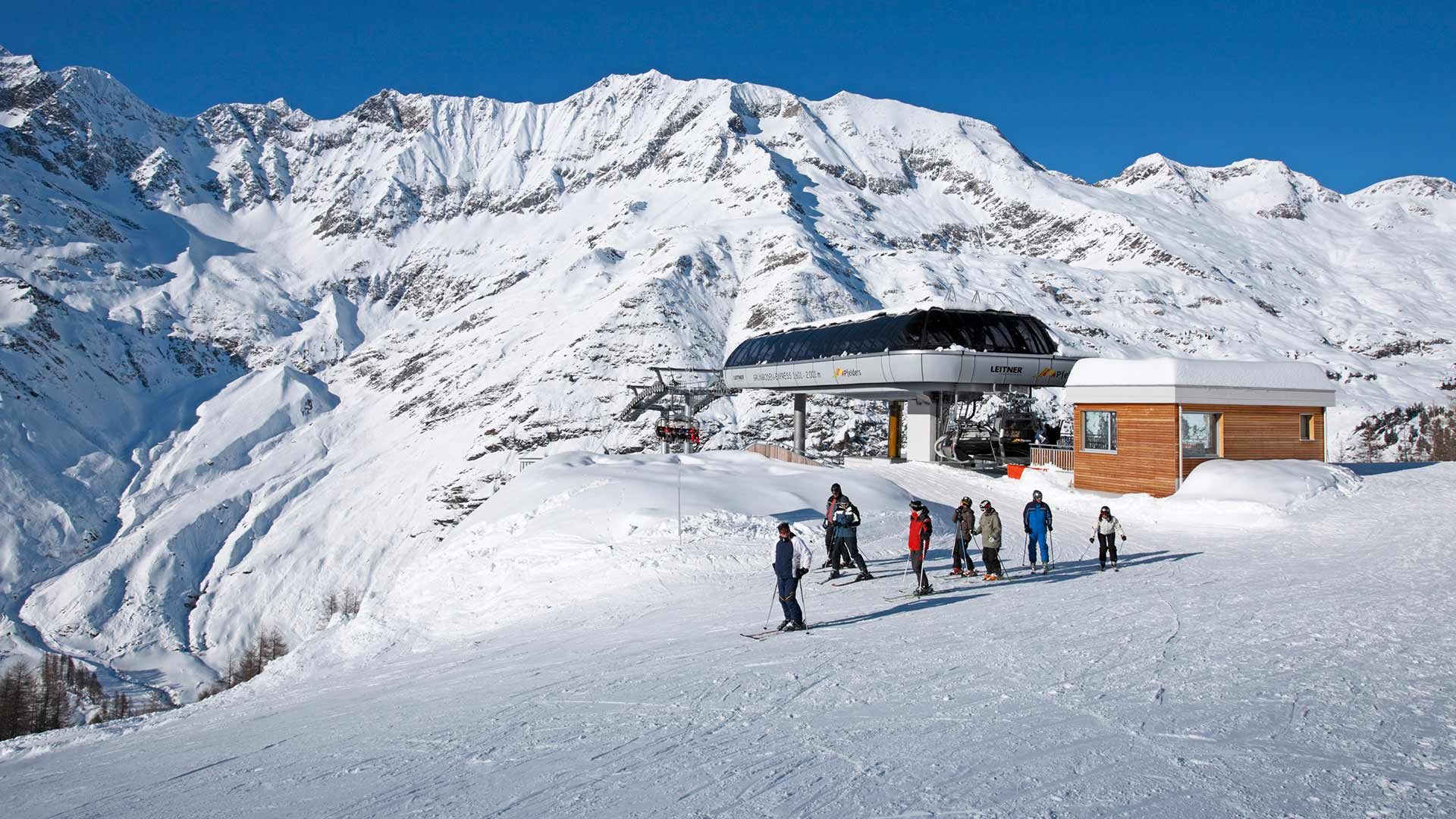 Skigebiet Pfelders - Skifahren