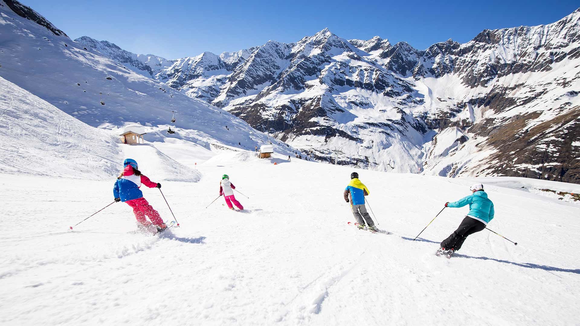 Skifahren - Skigebiet Pfelders