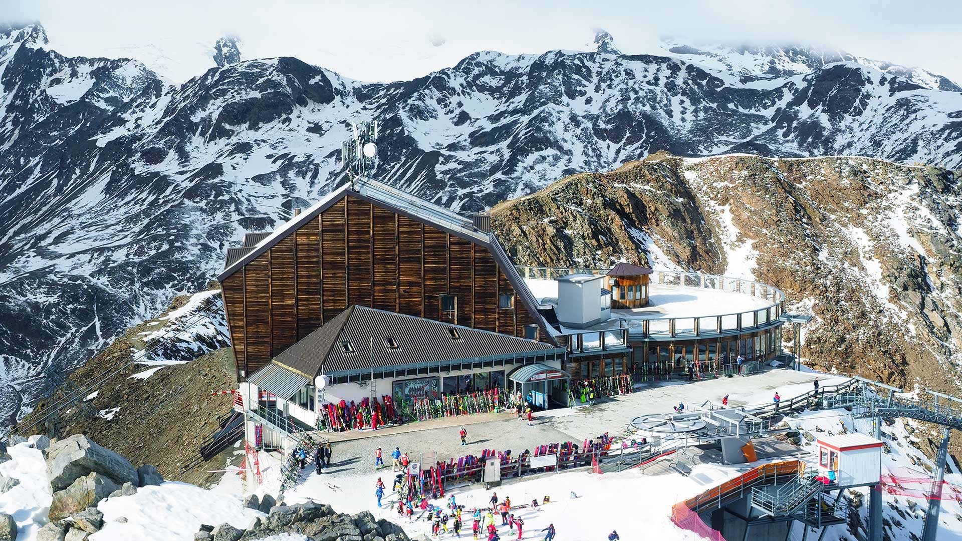 Schnalstaler Gletscher - Bergstation
