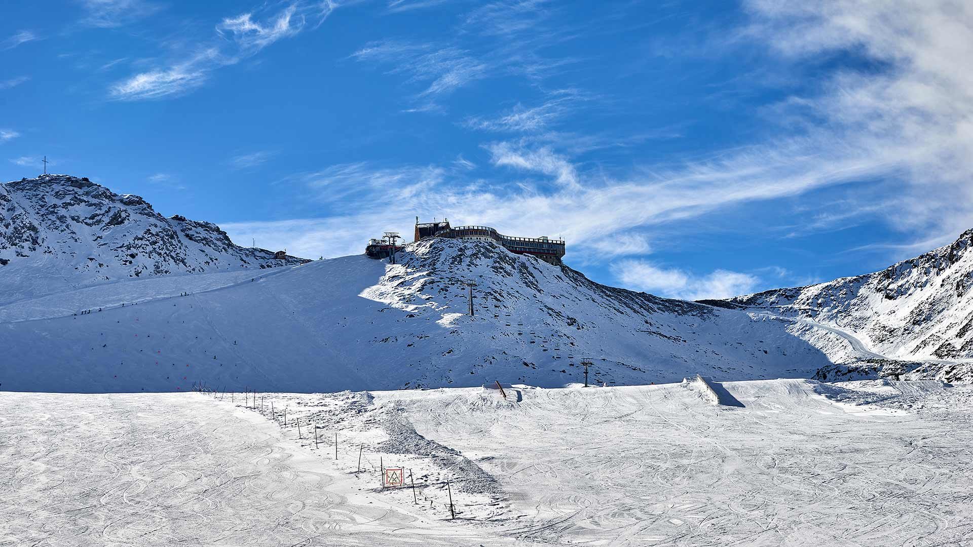 Skigebiet Schnalstaler Gletscher - Bergstation