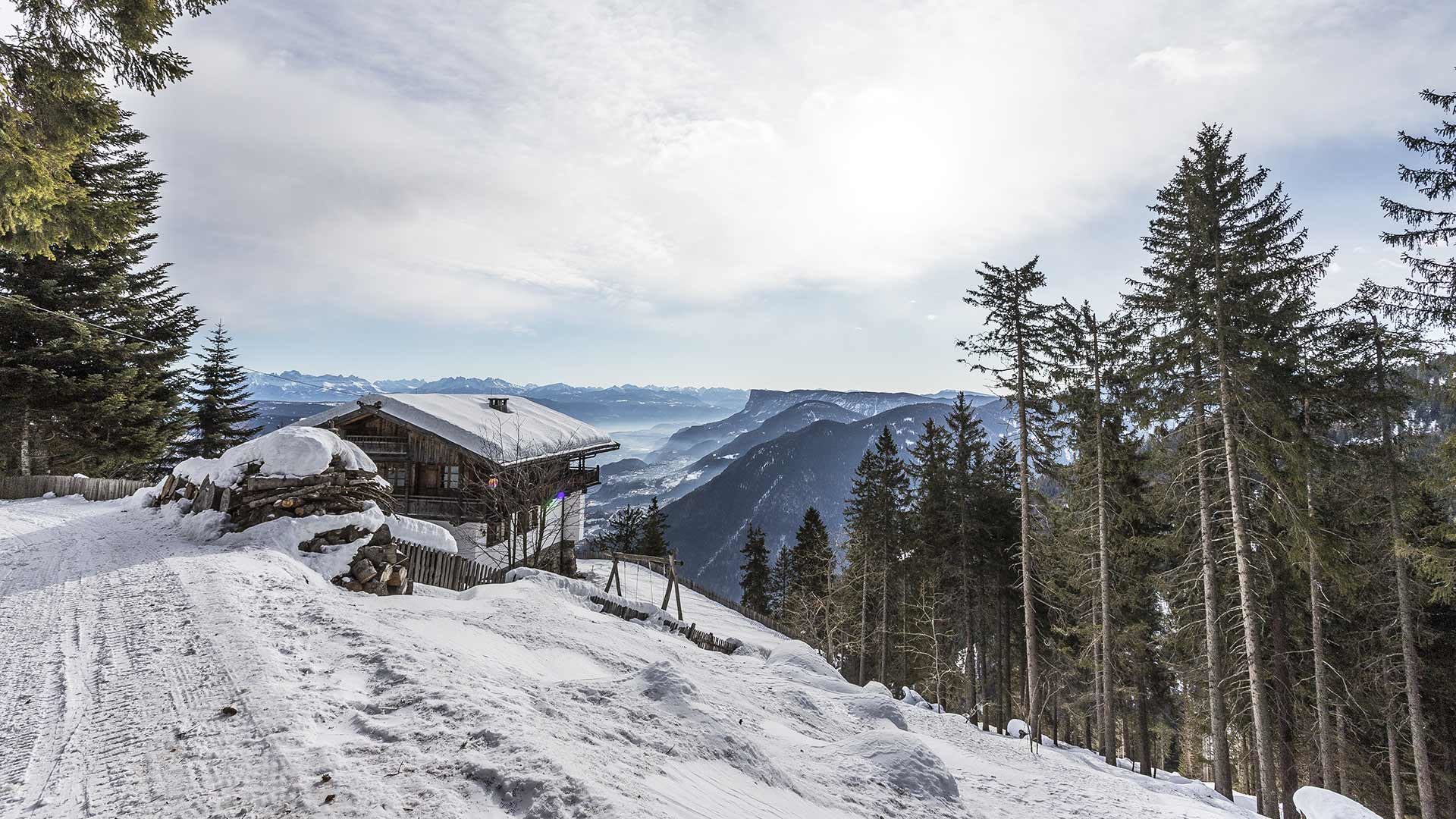 Skigebiet Vigiljoch bei Lana