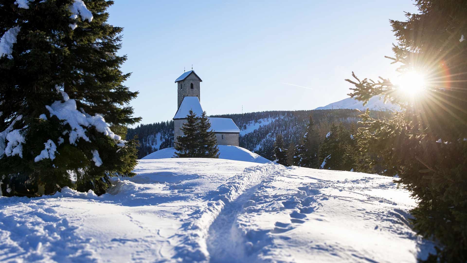 Skigebiet Vigiljoch im Meranerland