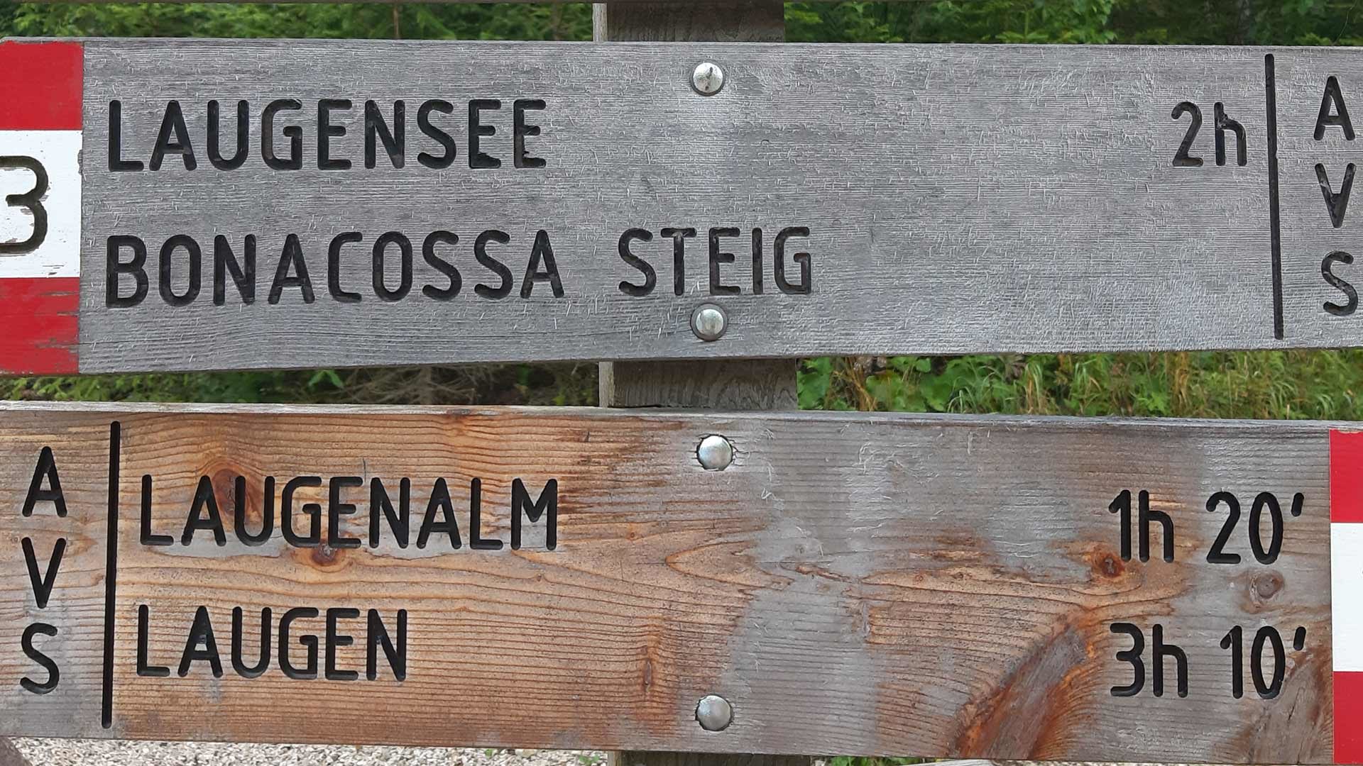 Wanderung auf die Laugenspitze