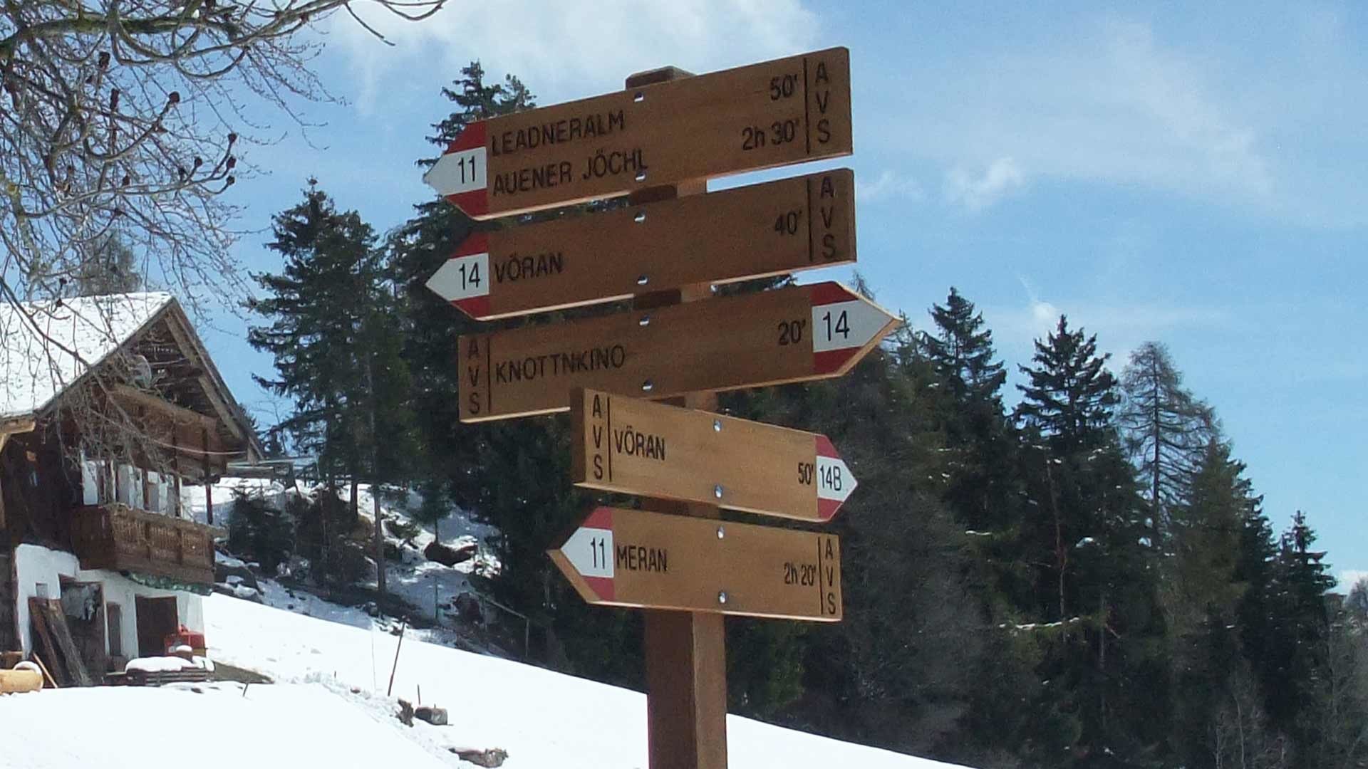 Wanderung zur Leadner Alm