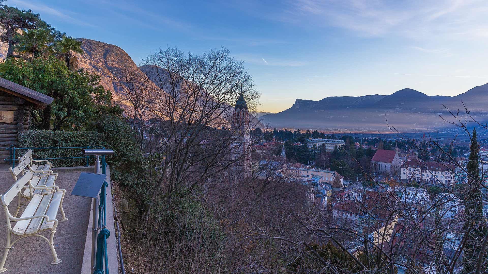 Tappeinerweg bei Nacht