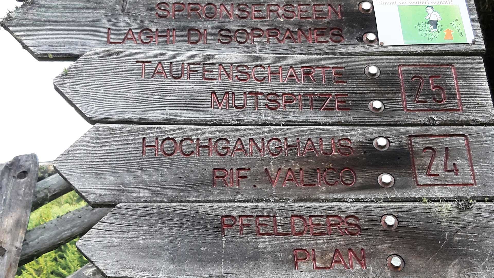 Wanderung zum Hochganghaus